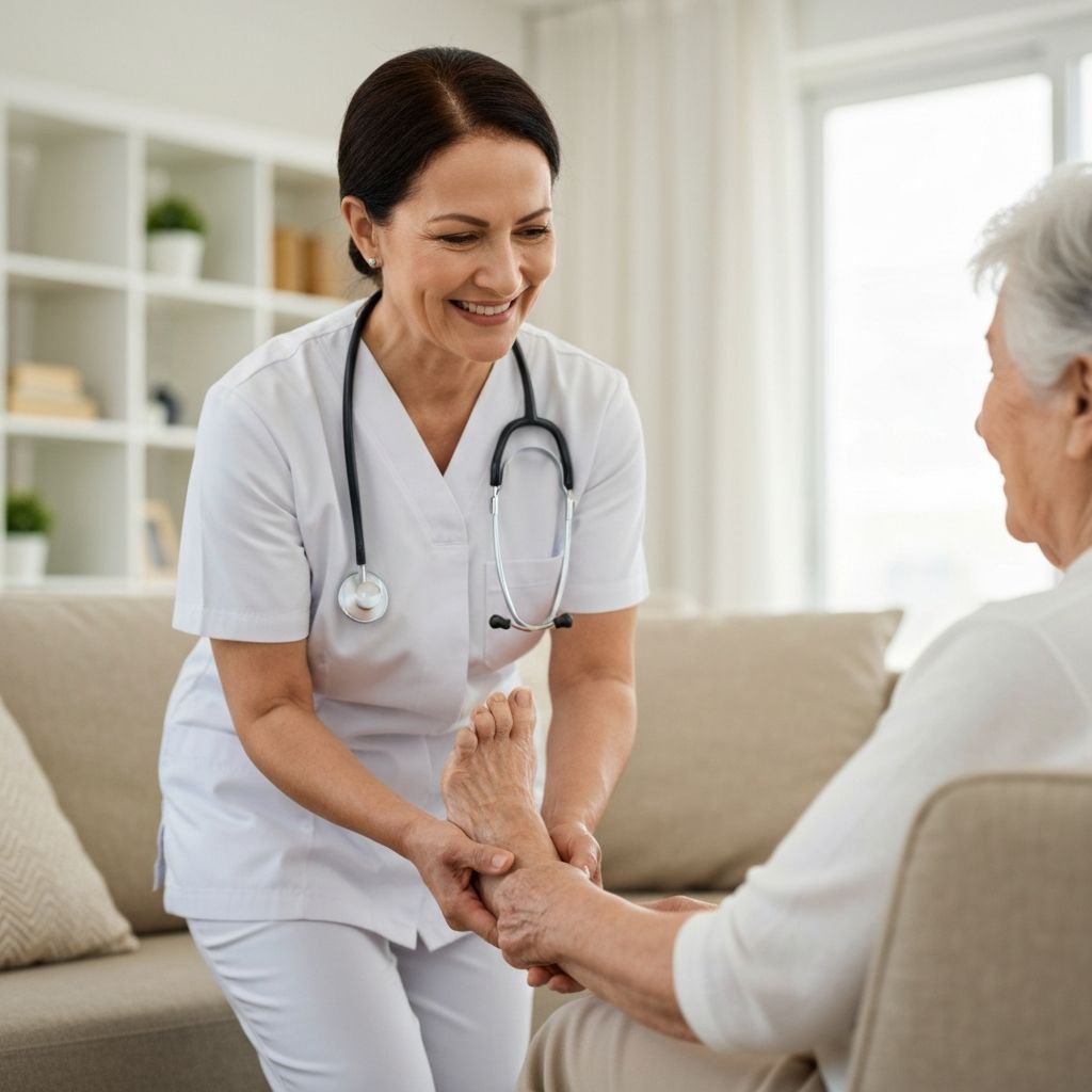 Professionelle Pflegekraft von Pflegedienst 61 Berlin